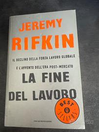 La fine del lavoro un libro di Rifkin