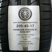 2 GOMME 205 45 17 HANKOOK A49096