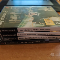 Lotto 4 giochi PlayStation 2 PAL