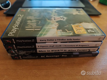 Lotto 4 giochi PlayStation 2 PAL