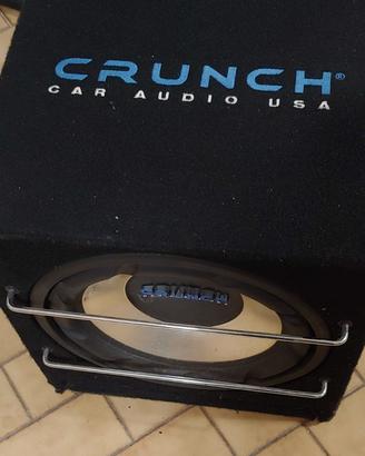 Subwoofer Crunch 12" in cassa ventilata Serie CRB