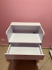 Desk Reception / Scrivania Bianca Compatta