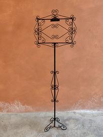 Leggio in ferro battuto epoca Art Déco