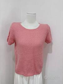 Maglietta a maniche corte rosa