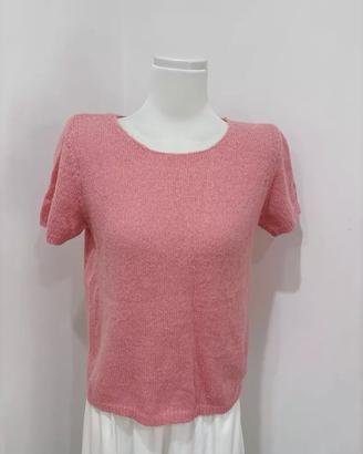 Maglietta a maniche corte rosa