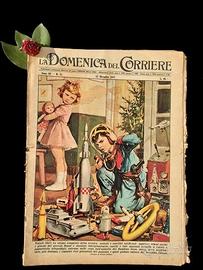 La Domenica del Corriere 22 dicembre 1957  Natale