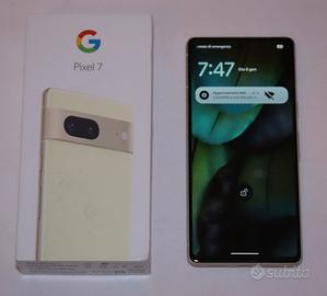 Pixel 7 256 gb verde con accessori e custodie