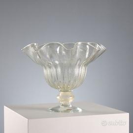 Alzata Centrotavola in Vetro Artistico di Murano