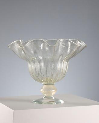 Alzata Centrotavola in Vetro Artistico di Murano