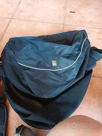 pettorina cane con porta oggetti 