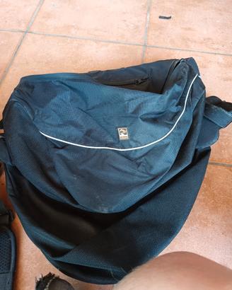 pettorina cane con porta oggetti 