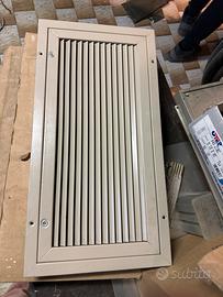 Griglia aspirazione color beige verniciata 60x30