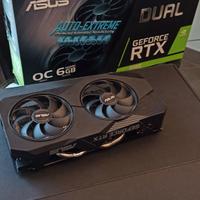Asus dual GeForce RTX 2060 oc GPU 6gb