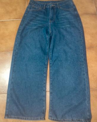 Pantalone Jeans Baggy Nuovo taglia M/L Uomo/Donna