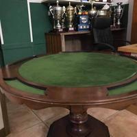Tavolo da poker antico piu luci