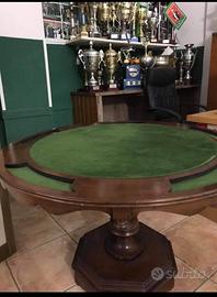 Tavolo da poker antico piu luci