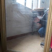 Specchio antico cornice lavorata