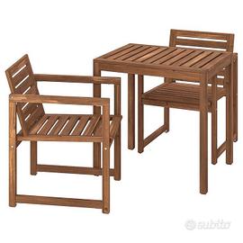 NAMMARO TAVOLO DA GIARDINO IN LEGNO