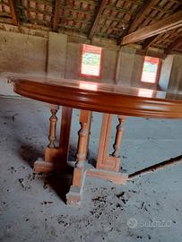 Tavolo rotondo allungabile 