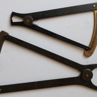 N. 2 Calibro Manuale con archetto graduato 0/10 mm