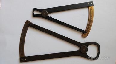 N. 2 Calibro Manuale con archetto graduato 0/10 mm