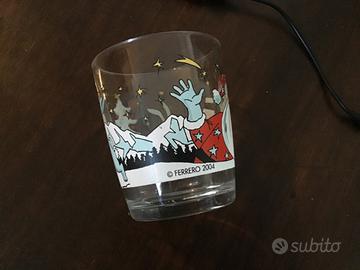 Bicchiere da collezione Nutella anno 2004