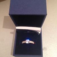 Anello Swarovski scatola certificato d'autenticità