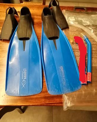 Pinne Sub Mares Plana Cx 43-44 + 1 Boccaglio Mares