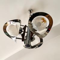 MAZZEGA LAMPADARIO VINTAGE DESIGN MURANO SPACE AGE