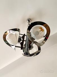 MAZZEGA LAMPADARIO VINTAGE DESIGN MURANO SPACE AGE