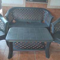 set salotto da esterno