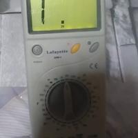 MULTIMETRO DIGITALE TESTER DiSPLAY LCD RETROILLUM