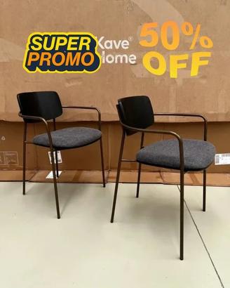 Sedia impilabile Maureen kave home