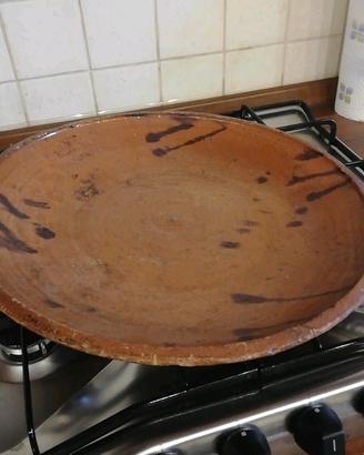 Portafrutta di terracotta