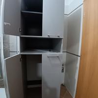 mobile lavatrice nuovo grigio