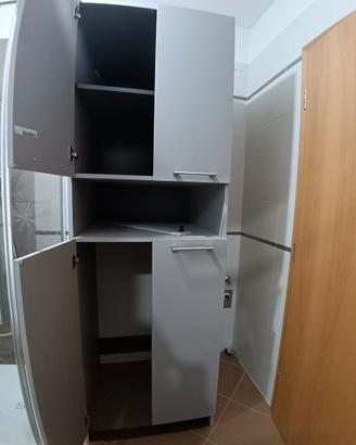 mobile lavatrice nuovo grigio