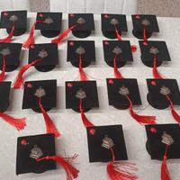 Bomboniere cappellino laurea per confetti 