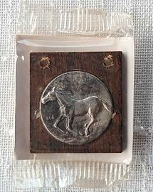 Medaglietta Argento 800 ARTEMIS Vicenza SIGILLATA