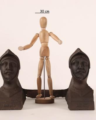 Coppia di Alari in Ferro - '800