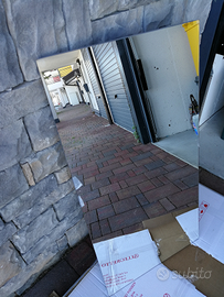 Specchiera da bagno con luce led