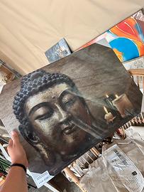 Quadro tela buddha