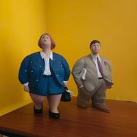 Statuette l'Aquilone ceramiche Firenze 