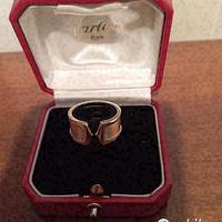 Anello Vintage oro 18 carati Cartier originale