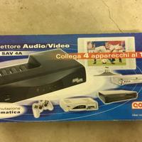 Selettore audio video cobra sav 4 a