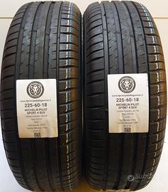 2 GOMME 225 60 18 MICHELIN A56758