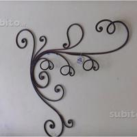 Appendiabiti in ferro battuto