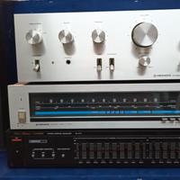 Pioneer sa 6500, tuner tx 520 e fisher eq273