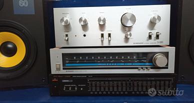 Pioneer sa 6500, tuner tx 520 e fisher eq273