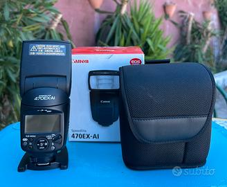 Flash Canon speedlite 470ex-ai