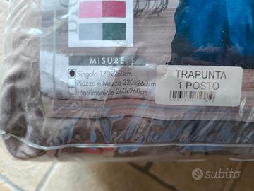 trapunta 1 posto